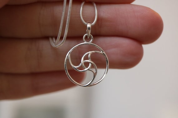 Modern Pendant | Sterling Silver | Celtic Jewellery | Scottish Jewellery | Scotland | Edinburgh | Handmade