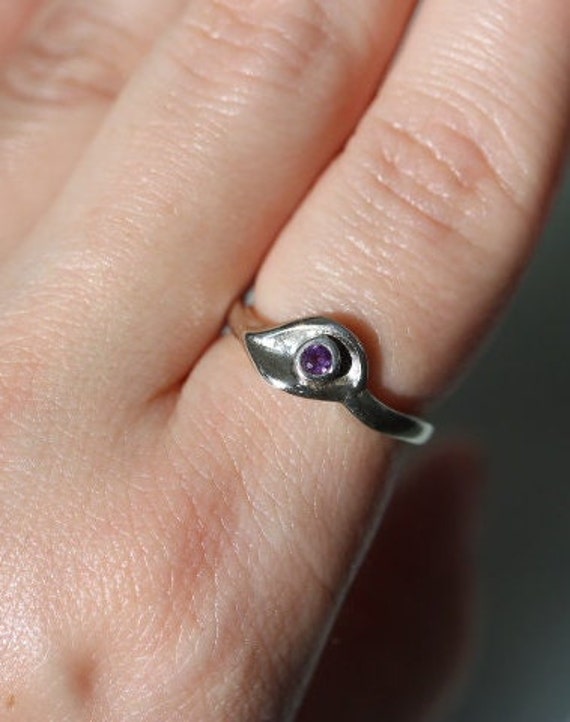 Amethyst  Ring | 925 Sterling Silver
