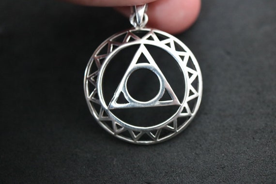 Geometrical Design Pendant | 925 Sterling Silver