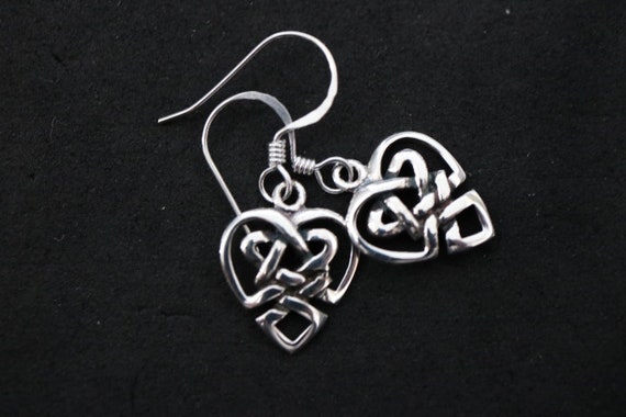 Celtic Knot Design Earrings | 925 Sterling Silver