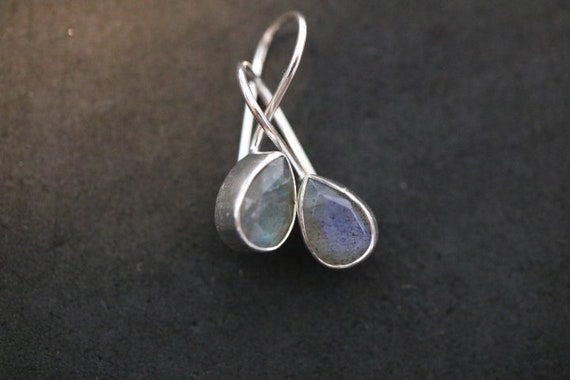 Labradorite Earrings | 925 Sterling Silver