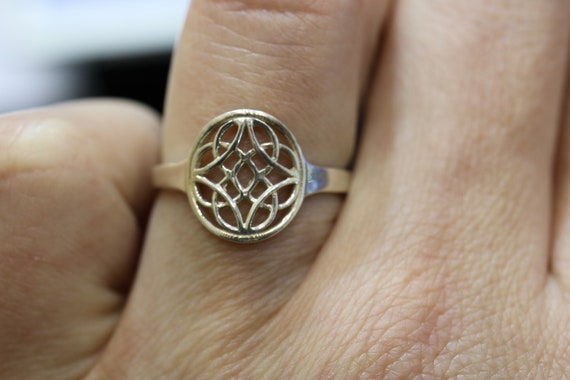 Celtic Knot Ring| Sterling Silver| Infinity Knot| Celtic Jewellery| Scotland| Scottish Jewellery| Handmade