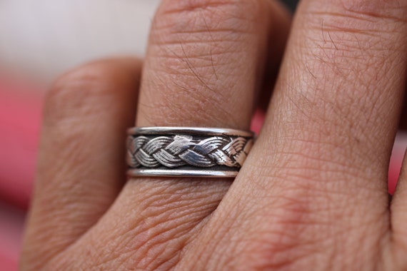 Celtic Design Sterling Silver Band