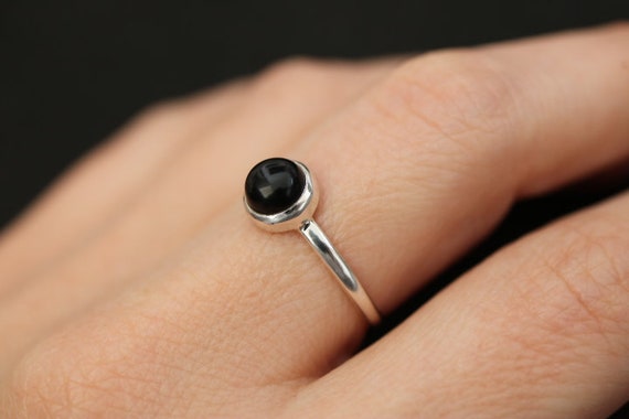 Black Onyx Ring | 925 Sterling Silver