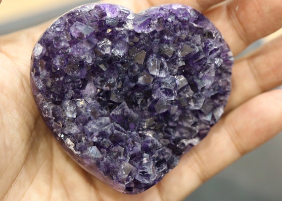 Amethyst Heart | Natural Stone