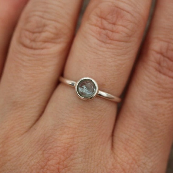 Aquamarine Ring | 925 Sterling Silver