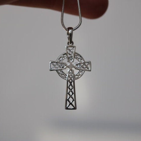 Celtic Cross Pendant | 925 Sterling Silver