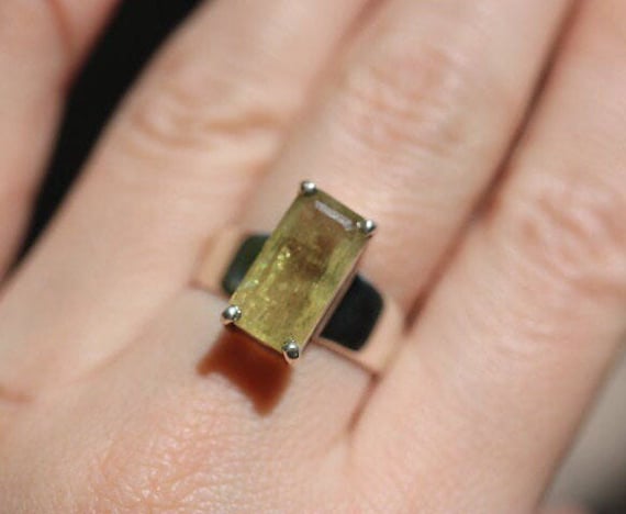 Aquamarine Ring | 925 Sterling Silver