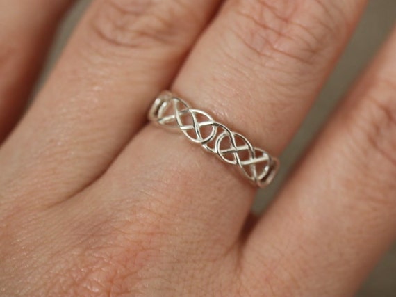 Celtic Design 925 Sterling Silver Ring