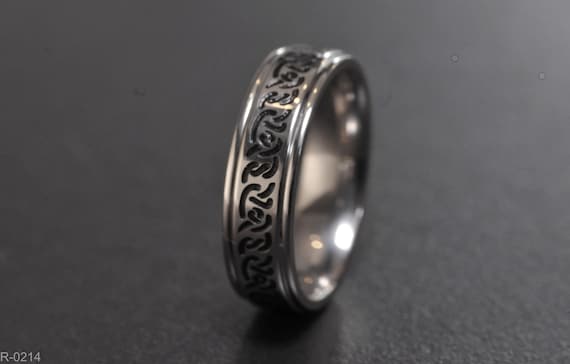 Stainless Steel Celtic Ring | Couples Ring | Male and Female Band | Unisex Ring