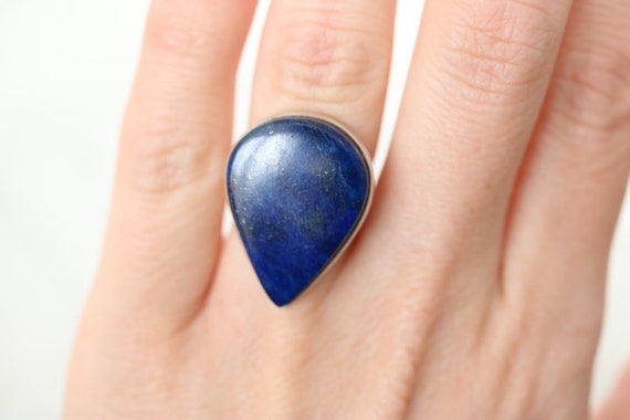 Lapis Lazuli Ring | 925 Sterling Silver