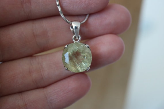 Aquamarine Pendant | 925 Sterling Silver