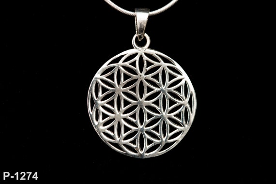 Flower of Life Pendant | 925 Sterling Silver