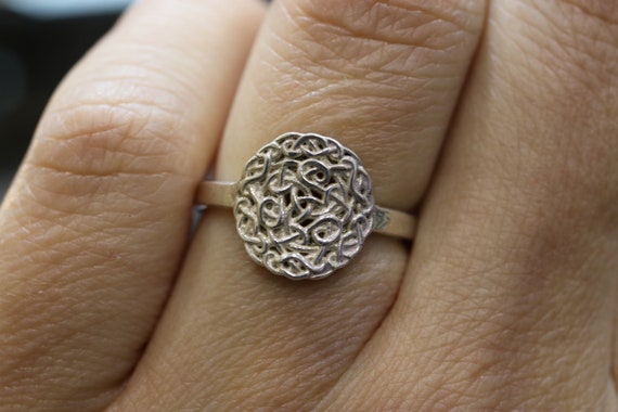Celtic Knot Ring| Sterling Silver| Infinity Knot|Celtic Jewellery| Scotland| Scottish Jewellery| Handmade