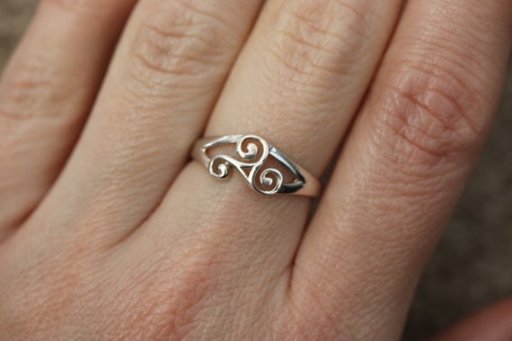 Triskelion Ring | 925 Sterling Silver | Celtic Design