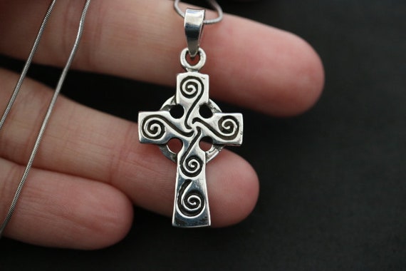 Celtic Cross Pendant | 925 Sterling Silver