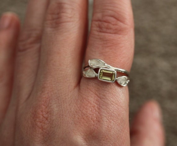Peridot 925 Sterling Silver Ring