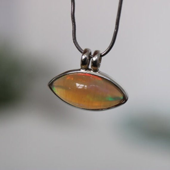 Opal Pendant | 925 Sterling Silver