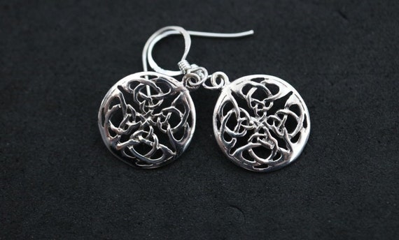 Celtic Design Earrings | 925 Sterling Silver