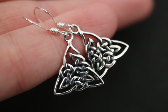 Trinity Knot Earrings | 925 Sterling Silver