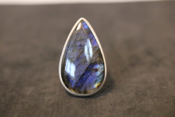 Labradorite Ring | 925 Sterling Silver