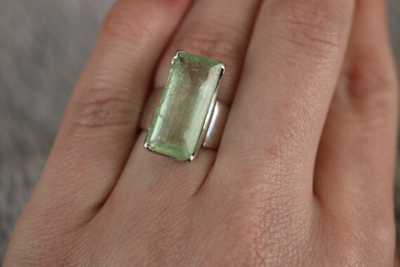 Aquamarine Ring | 925 Sterling Silver