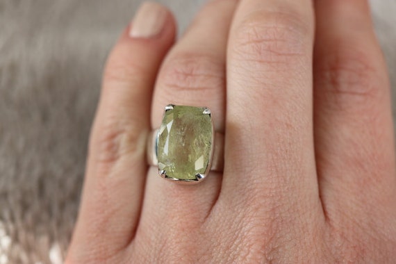 Aquamarine Ring | 925 Sterling Silver