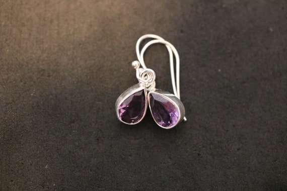 Amethyst Earrings | 925 Sterling Silver