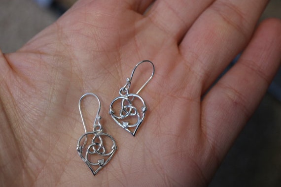 Trinity Knot Earrings | 925 Sterling Silver