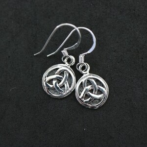 Trinity Knot Earrings | 925 Sterling Silver