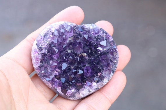 Amethyst Heart | Natural Stone