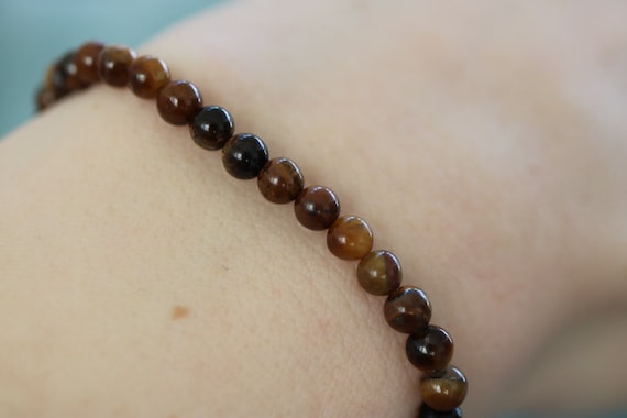 Tiger's Eye Beaded Bracelet