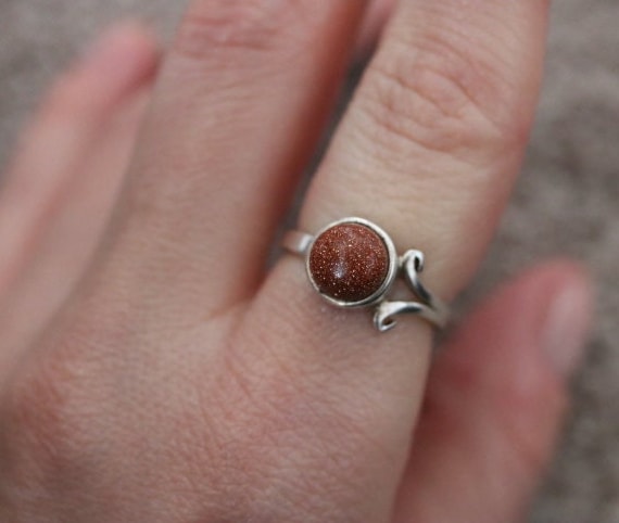 Sandstone Ring | 925 Sterling Silver