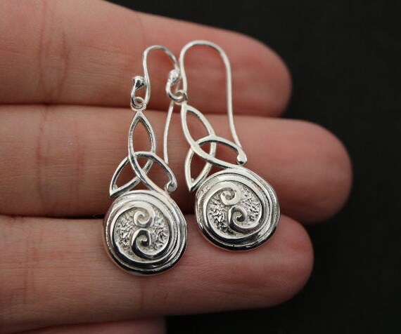 Trinity Knot Earrings | 925 Sterling Silver
