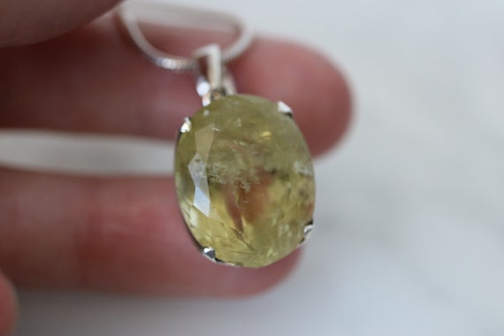 Aquamarine Pendant | 925 Sterling Silver
