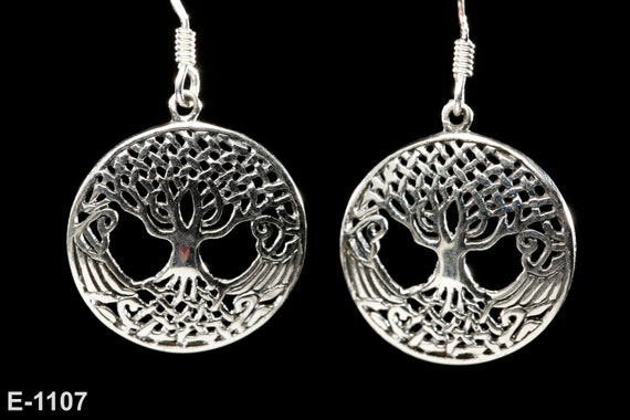 Tree of Life Earrings | 925 Sterling Silver