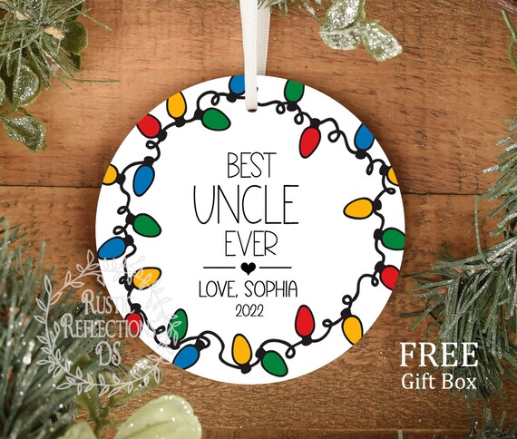 Worlds most Awesome Uncle - Ornament Worlds most Awesome Uncle - Ornament