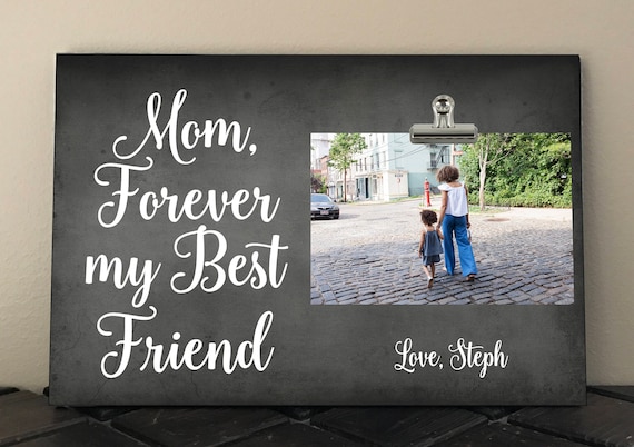 Adoptive Mother Personalized Free Gift for MOM Stepmom Photo Clip Frame 8 x 12 wl03 We/'ll LOVE you forever we/'ll like you ALWAYS
