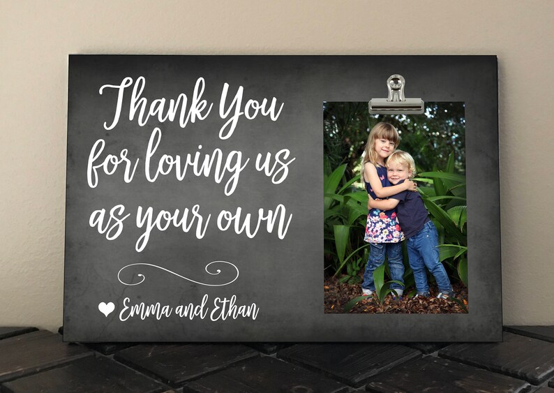 Thank You For Loving Us As Your Own Personalized Free Gift