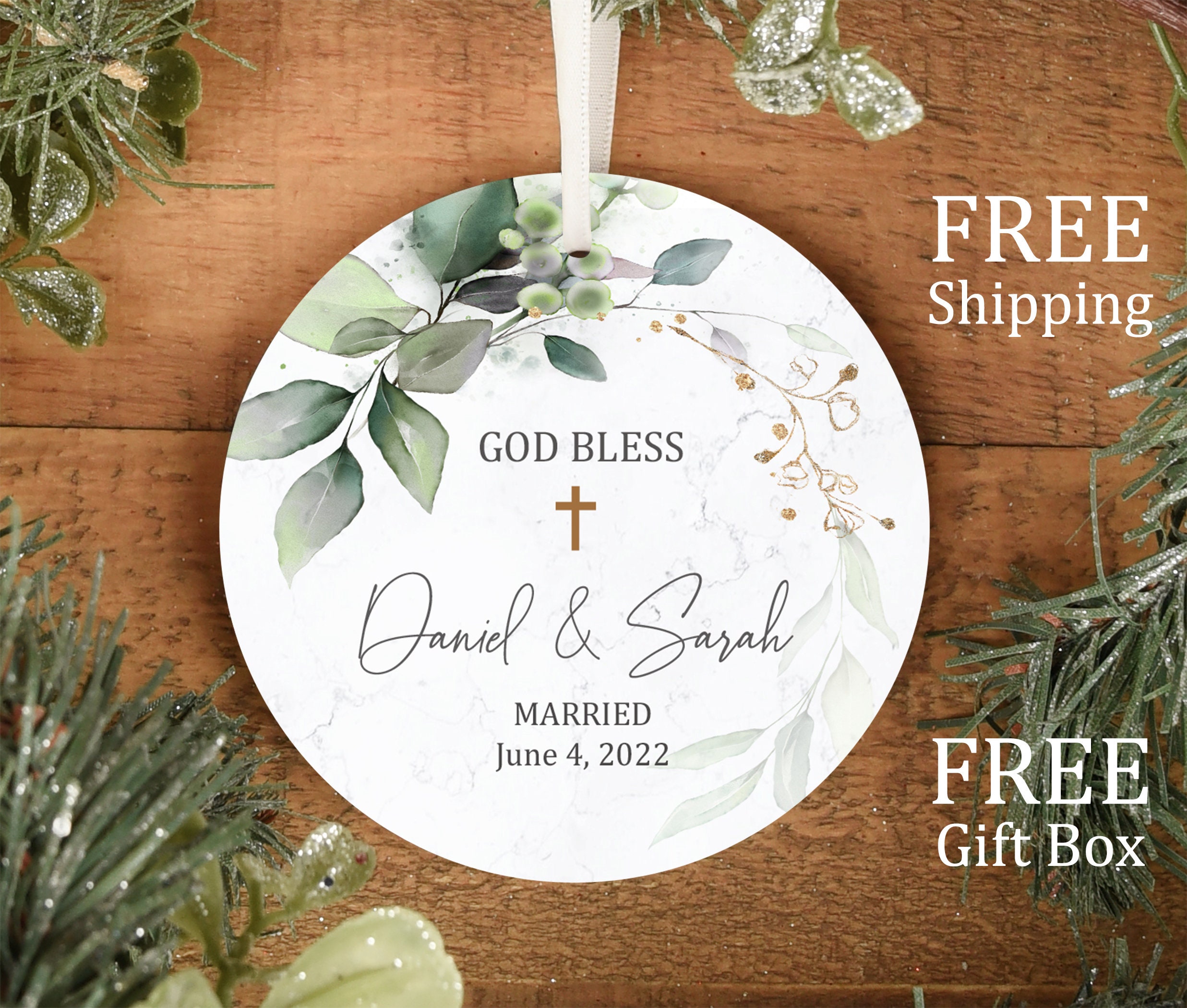 PERSONALIZED WEDDING GIFT for Couple Religious Wedding Gift Etsy