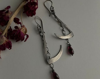 Scythe earrings