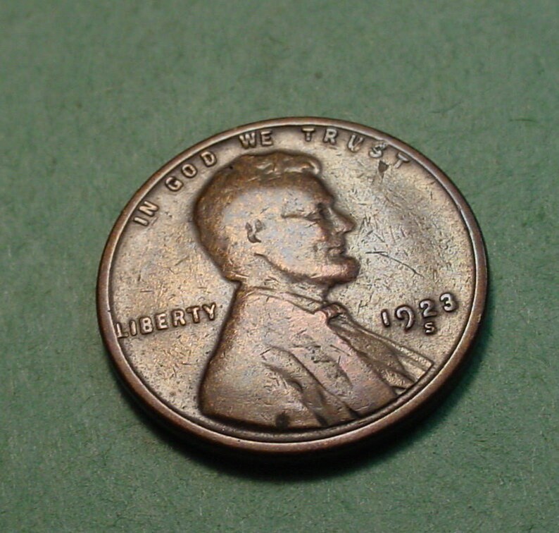 Penny *XF 1923 S Lincoln Cent EXTREMELY FINE* *FREE SHIPPING*