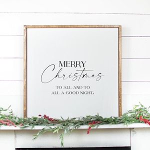 To All A Good Night — Very Merry Christmas Popsigns main image 1
