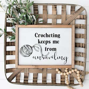 Crochet Gifts for Women, Crochet Gift Ideas, Crochet gifts for Christmas, Christmas gift for Crocheter, Gift ideas for women, Crochet Sign