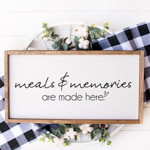 Kitchen Decor Signs, Rustic Kitchen Wall Decor, Farmhouse Kitchen Signs