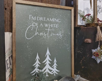 Holiday Wood Signs, White Christmas Wood Sign, Farmhouse Holiday Decor, Large Wood Christmas Sign, Holiday Wood Decor, Christmas Wood Signs