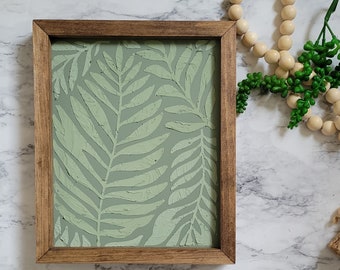 Textured Leaf Art, Tropical Leaf Wall Art, Textured Wall Art Framed, Botanical Textured Art, Living Room Wall Decor, Botanical Wall Decor