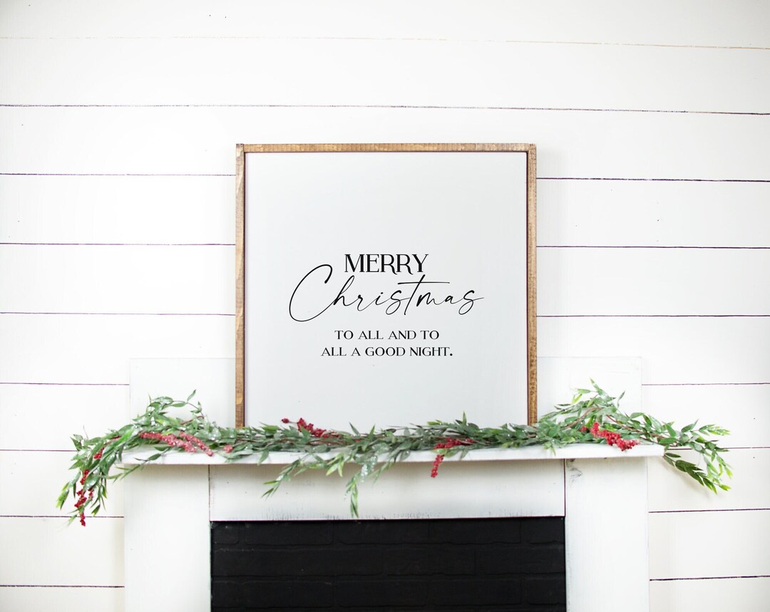 To All A Good Night — Very Merry Christmas Popsigns main image 0