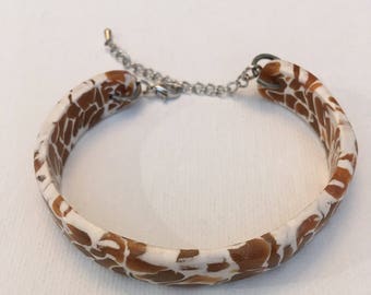 Polymer Clay Cuff Bracelet