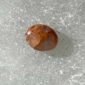 Graveyard Point Plume Agat Cabochon | Handslipad Oregonsten för smyckestillverkning